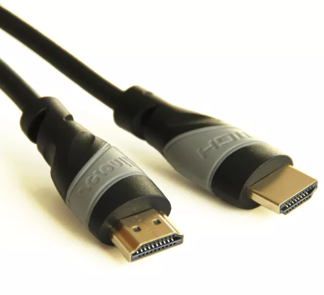 CSL - Câble HDMI 2.0b UHD 4k @60Hz 18 GBits 1m - Ethernet haut debit - HDMI  2.0