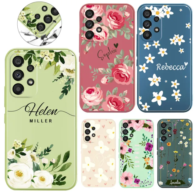 Fashion Personalised Case Silicone Cover For Samsung Galaxy S23 S22 A14 A24 M14