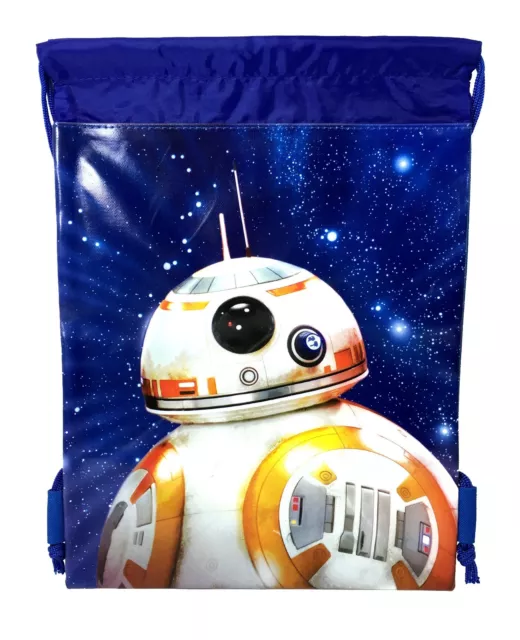 1pc Disney Star Wars The Force Awakens Drawstring Backpack Gym Tote Bags