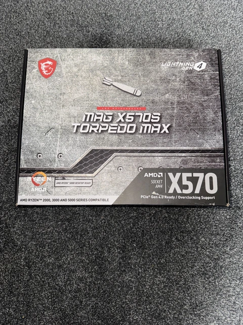MSI MAG X570S TORPEDO MAX Motherboard Socket AM4 X570 DDR4 S-ATA 600 ...
