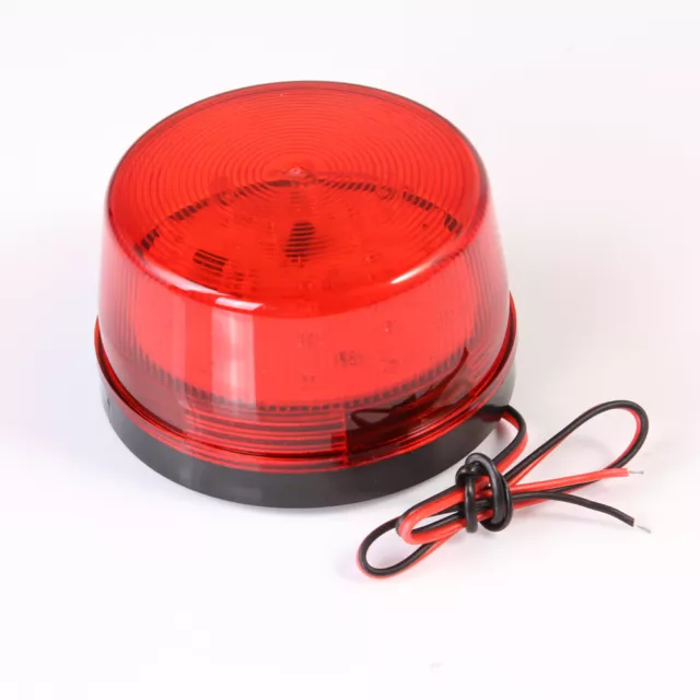 Red LED Beacon Flash Strobe Light Industrial Signal Safety Lightbar Warning Lamp