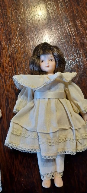 Vintage Antique Look Porcelain Doll Collectible Victoria Impex Corp.