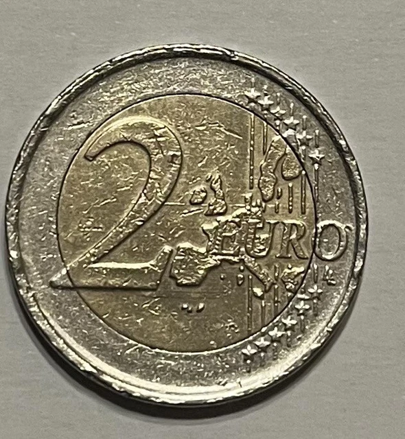 2 EURO MÜNZE königin beatrix 2001. Fehlprägung Rand Siehe Foto EUR 300