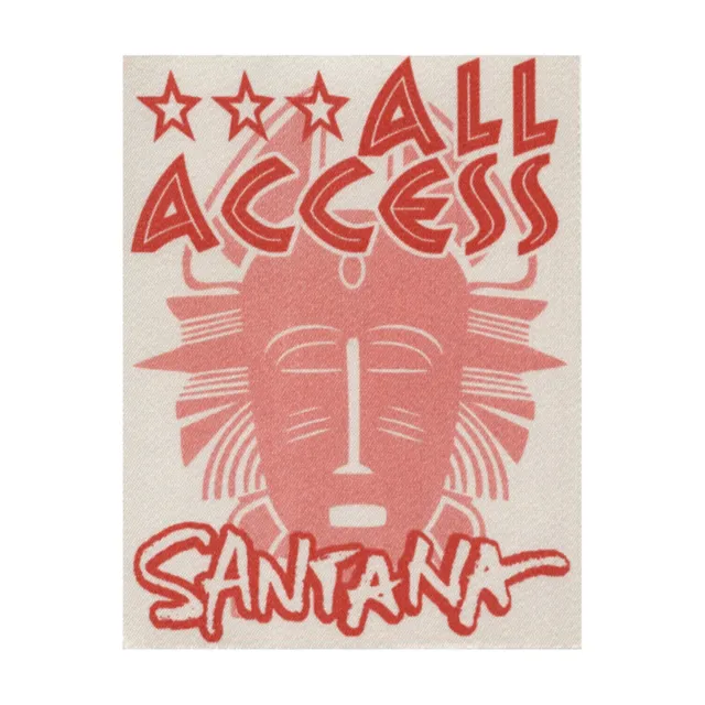 Santana 1998 concert tour All Access Backstage Pass