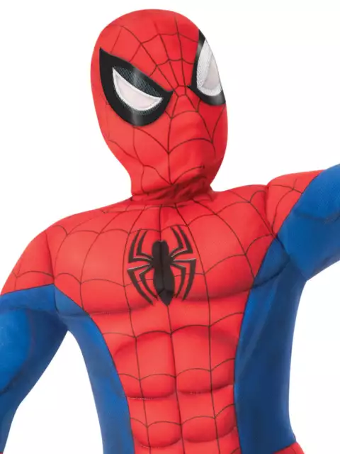 Spider-Man Premium Costume for Kids Official Marvel Spiderman Boys Superhero 3