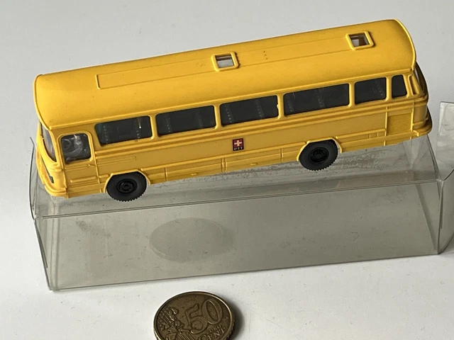 Q275 WIKING 1:87 Bus O 302 Mercedes Schweizer Postbus Omnibus PTT Schweiz Post