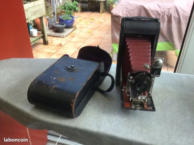 Appareil Kodak à soufflet vers 1900