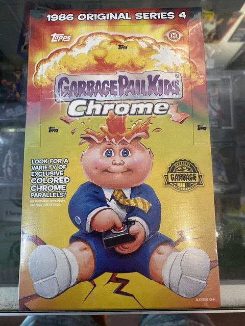 2022 Topps Chrome Garbage Pail kids factory sealed hobby box 1986 series 4