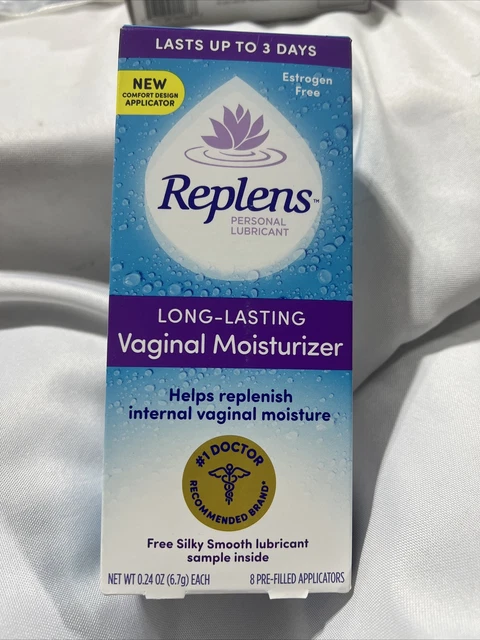 Hidratante vaginal femenina de larga duración Replens aplicadores precargados expiración 2024