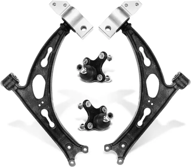 Both (2) Front Lower Control Arms w/Ball Joints for 2005-2013 Audi A3 VW Jetta