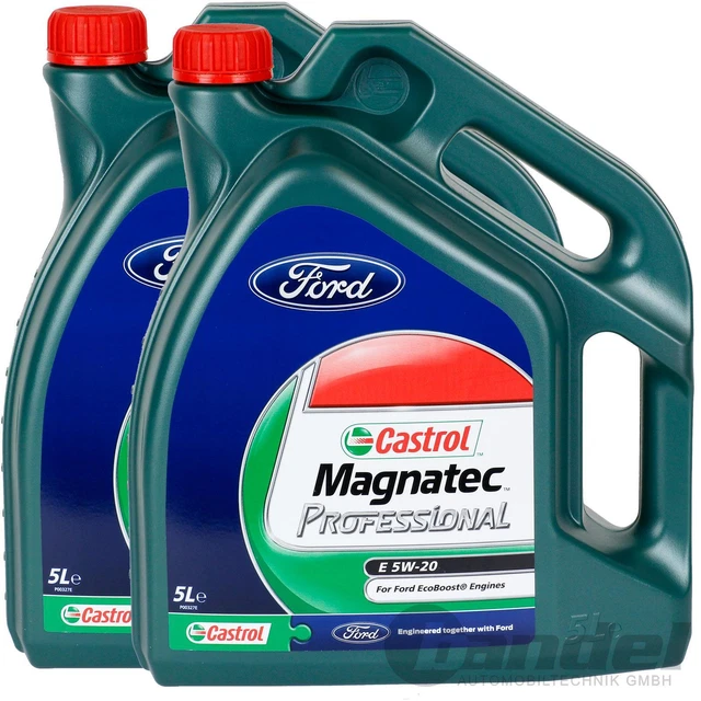 Castrol Magnatec E 5W-20 Motoröl (Ford EcoBoost WSS-M2C948-B) 3x 1l = 3 - Foto 3