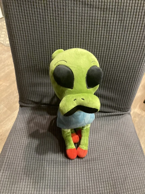 ALIEN FRESH JERKY Area 51 USA Green Alien Dog PLUSH Baker CA SOUVENIR 12”