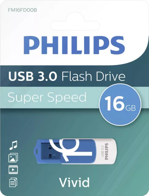Clef usb 16go Philips cle usb 16 go Vivid USB 3.0 Flash Drive high Speed