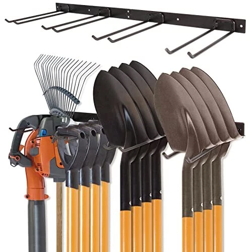 TIPSYTREE GARAGE TOOL Organizer Wall Mount Yard Tool Organizer for