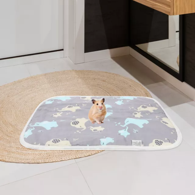 2 Pcs Pet Urinal Pad Guinea Pig Pee Mat Diaper Liners Cushion Baby Hamster 2