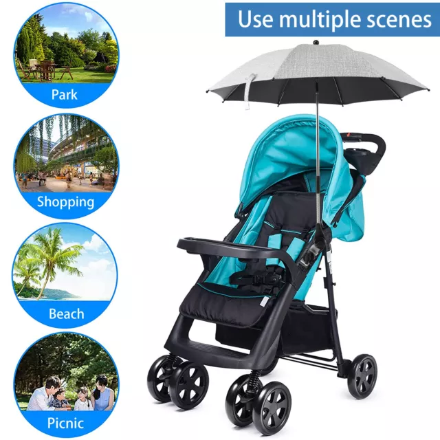 Baby sun UMBRELLA PARASOL baby buggy stroller pushchair pram shade canopy⌒