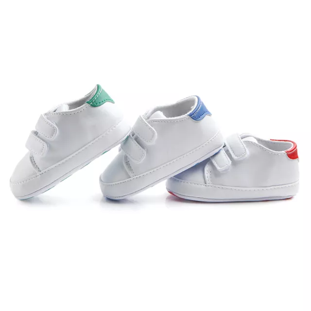 Newborn Infant Baby Boy Girl Casual Soft Sole Sneaker Anti-slip Crib Shoes 3-12M 2
