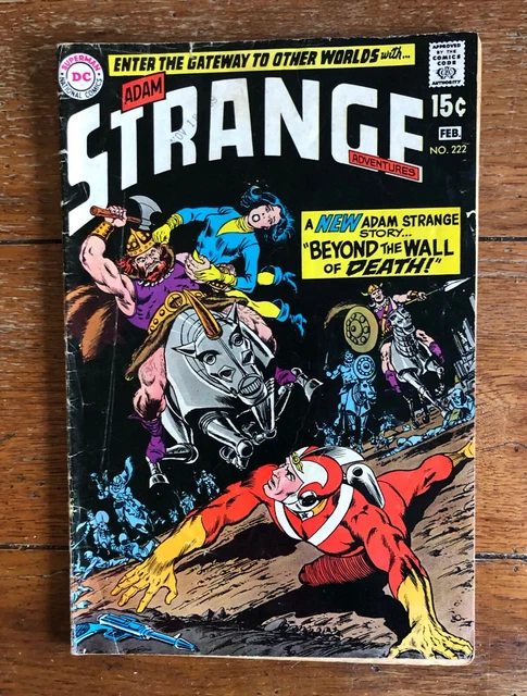 Strange Adventures #222 (1970), Superman DC National Comics, New Adam Strange