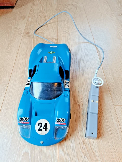 Matra Le Mans 630 Téléguidée Jouets Mont Blanc 1/10, Vintage, Pour Pièces (état Occasion)
