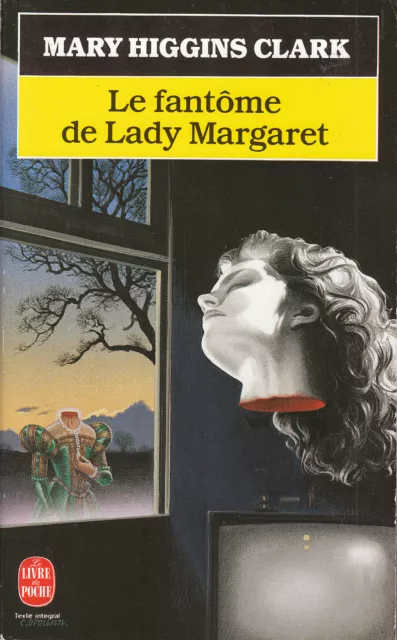 Livre Poche le fantôme de Lady Margaret  M Hinggins Clark 1990 Albin Michel book