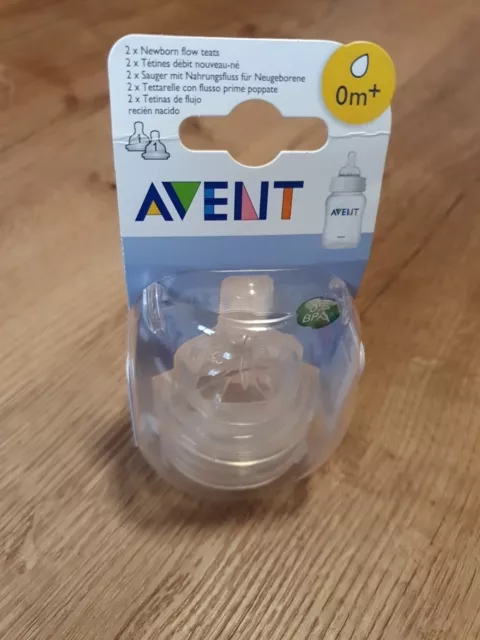 Philips Avent 0m+ Classic Anti-Kolik Transparent