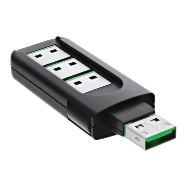 InLine USB A Portblocker | blockt bis zu 4 Ports 2