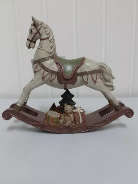 Enzo De Gasperi Vintage Cavallo A Dondolo ornamento