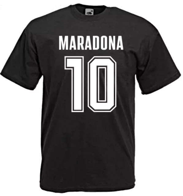 T-Shirt Diego Maradona Napoli 10 Calcio Sport Ultra' Tifosi S M L Xl Xxl Xxxl