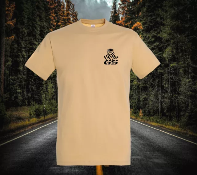 T-shirt fan per pilota BMW R1200GS Adventure Rallye R 1200 GS sabbia taglia: M - 3XL