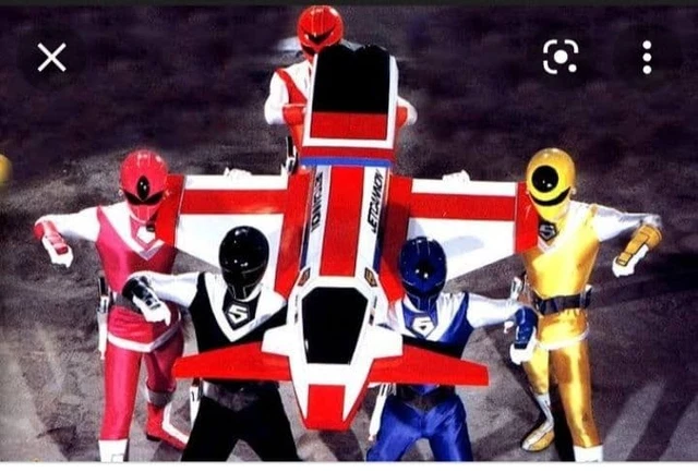 Lot Sentaï Robot, Turboranger et figurine BIOMAN 2 - MASKMAN - et