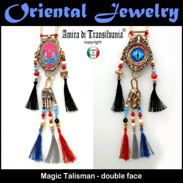 Schmuck Stil Ethnisch Östlich Amulett Halskette Anhänger Buddha Talisman Auge