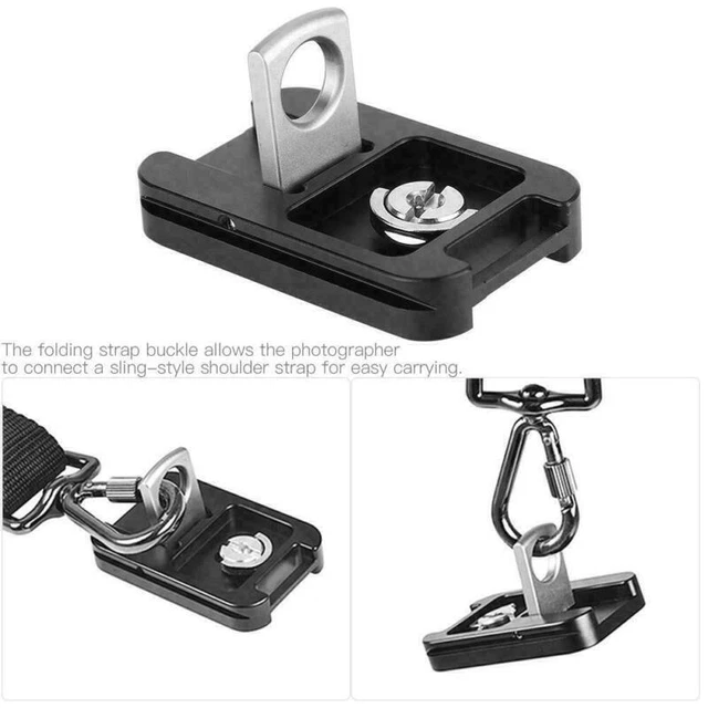 Universal 1/4 QR Quick Release Plate for Tripod Ball Head - Accessory