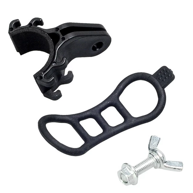 Support Réglable Phare Vélo Graootoly H07P - Fixation LED Pour Guidon