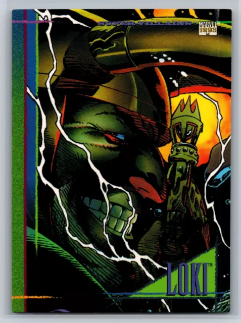 1993 Skybox Marvel Universe Series IV Loki #49