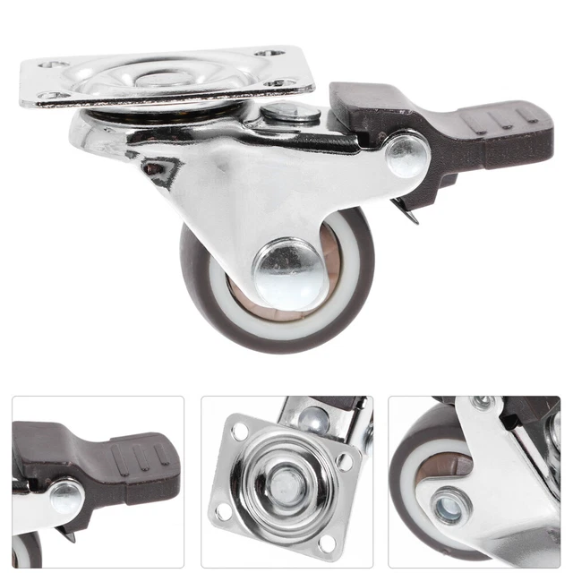 5 pz rulli girevoli 1 pollice mobili fabbrica attrezzature attrezzi rulli sterzanti