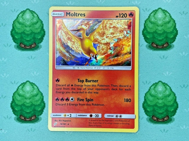 Pokemon - Moltres - 19/181 - Team Up - Holo