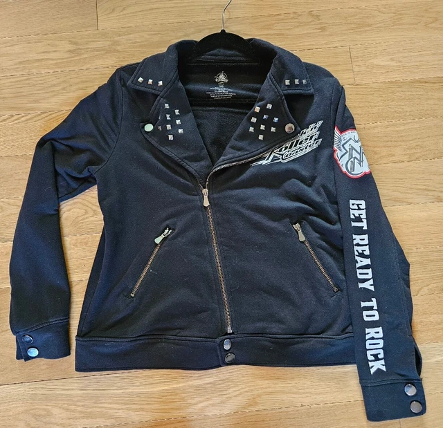 Disney Parks Rockin Rollercoaster Jacket Women's Cut Large