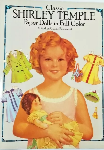 Authentic Classic Shirley Temple Paper Dolls in Full Color - NOS 2