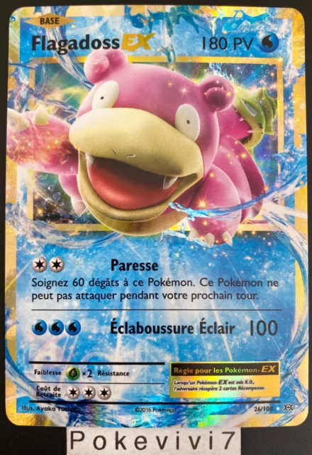Pokemon Card FLAGADOSS 26/108 Ultra Rare EX XY12 EN NEW