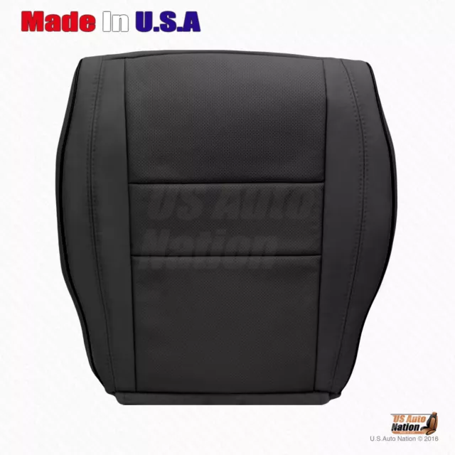 2011 to 2020 For Jeep Grand Cherokee Overland Driver Bottom Leather Cover Black