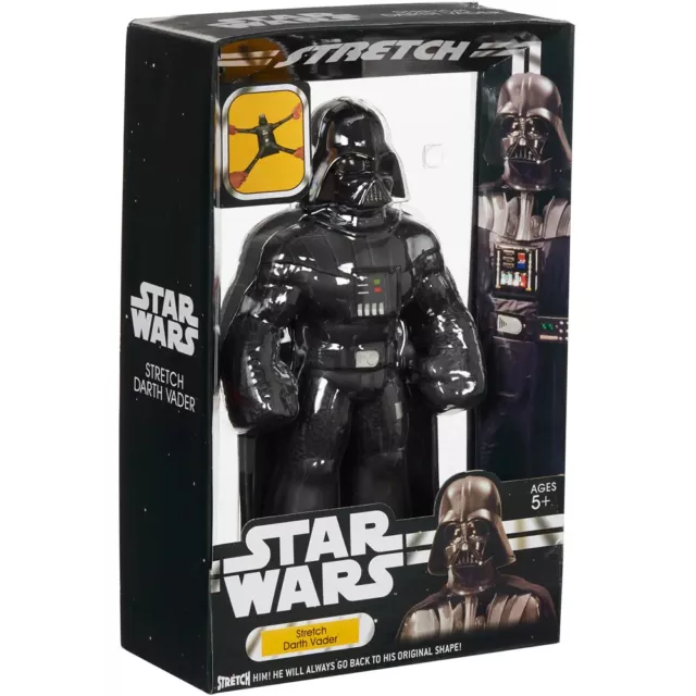 Star Wars Stretch Darth Vader Sith Lord LARGE Figure 25cm Tall For Ages 5+ 3