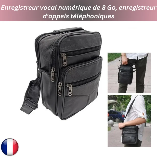 Sacoche Bandoulière Homme KATANA En Cuir Vintage - Grand Modèle, Plusieurs Poches, Parfaite Quotidien