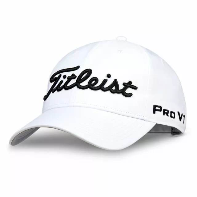 Golf Titleist Performance Tour Hats Cap Pro V1 , FJ Logo White One size fits all