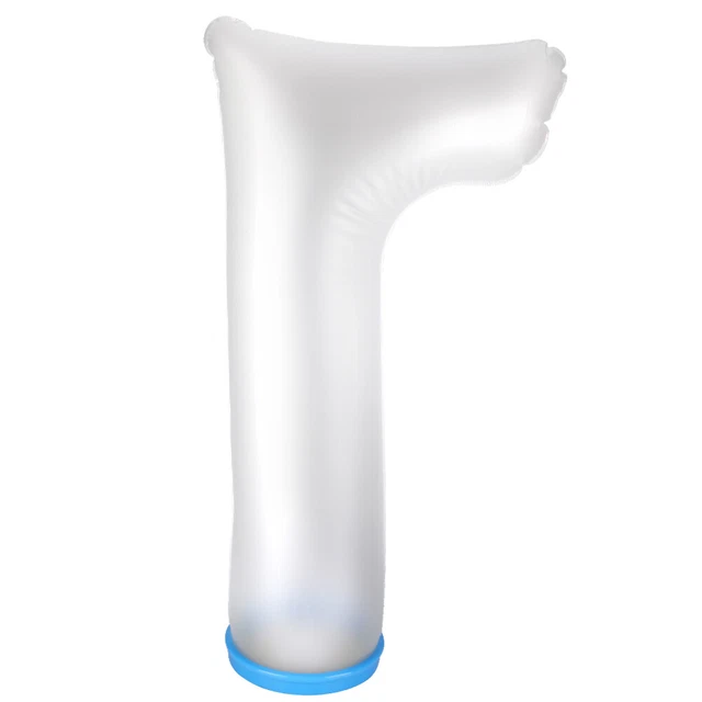 Cubierta de fundición para pierna adulta para baño de ducha impermeable yeso fundido protector de vendaje