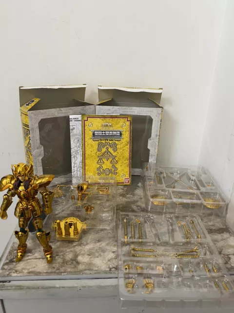 Saint Seiya Myth Cloth Gold Lot Balance Loose + Boîte Bandai 2005 Bon État !