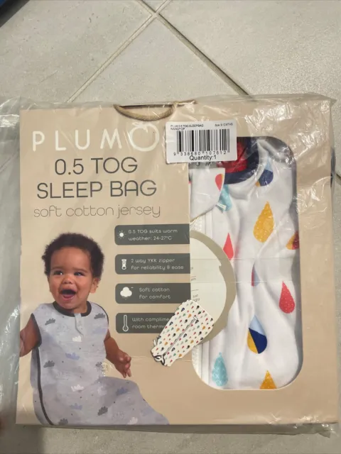 PLUM Australia 0.5 Tog Baby sleeping bag 3-12 Months