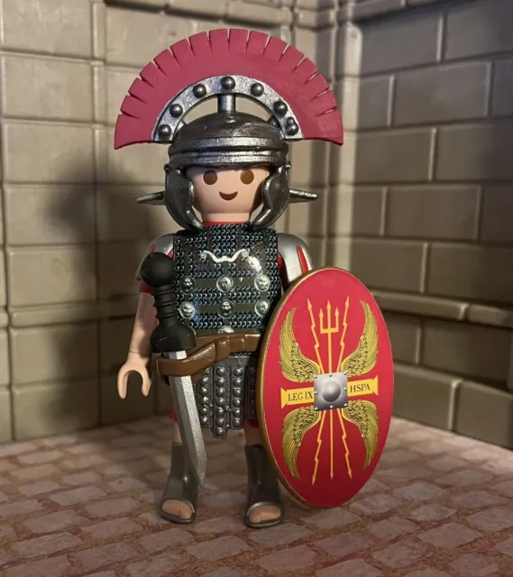 PLAYMOBIL CUSTOM ROMAIN Centurion Romain Légionnaire Légionnaire