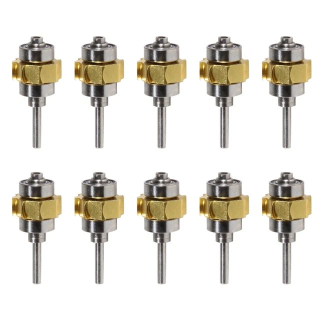 10* Standard Dental Cartridge Turbine Rotor for Fiber Optic High Speed Handpiece