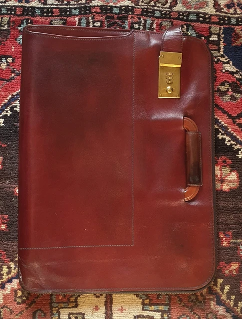 POIGNÉE CUIR VINTAGE Swaine & Adeney London Ssabson Centre récolte