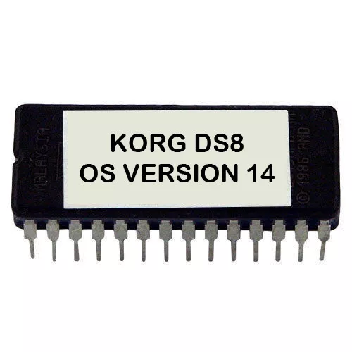 Korg DS8 OS Version 14 Synthétiseur Fm Update Firmware Eprom DS-8